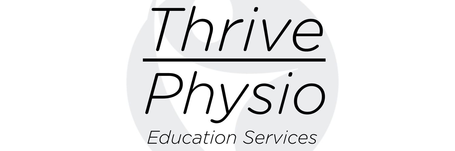 Thrive Physiotherapy Education Services banner