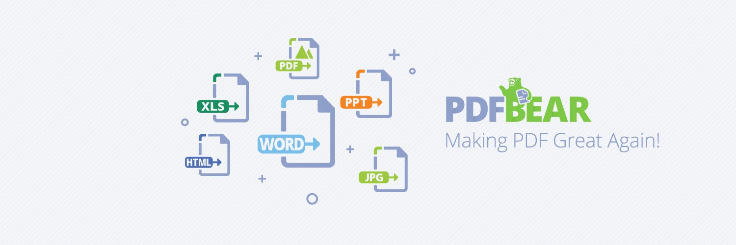 PDFBear banner