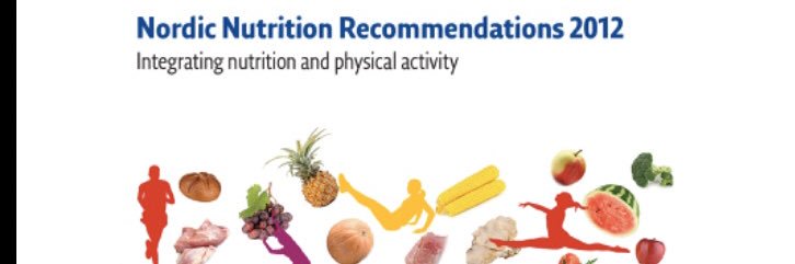 NNR2022: Nordic Nutrition Recommendations 2022 banner