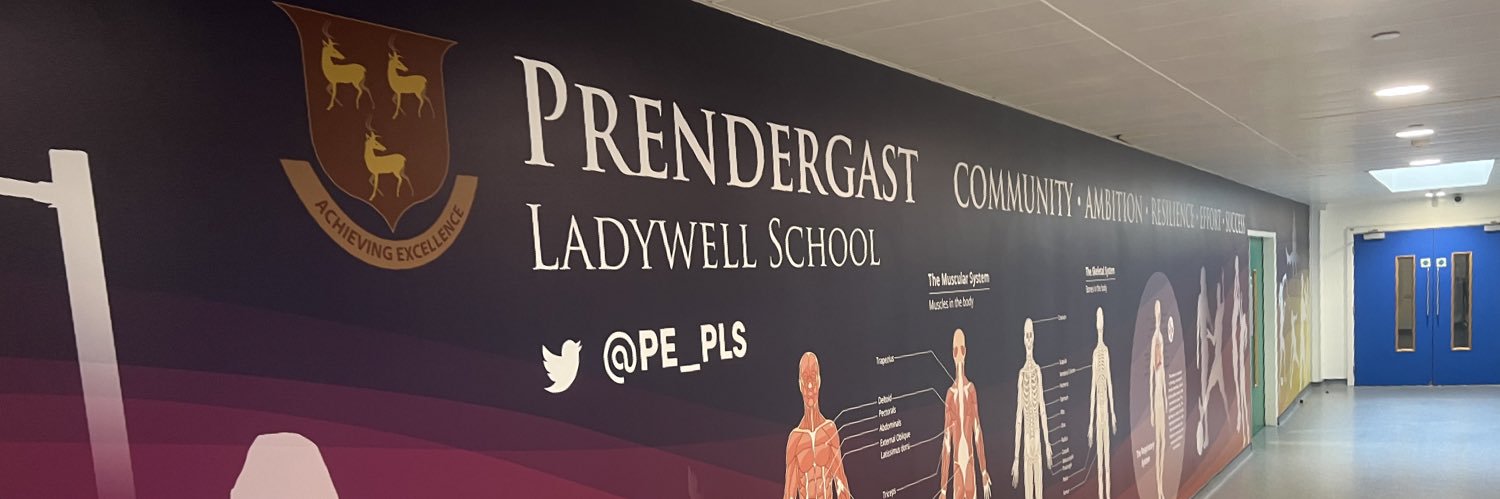 Prendergast Ladywell School PE banner
