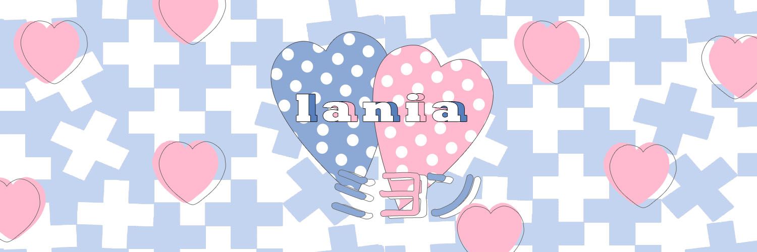 𝐿ania. close + log out banner