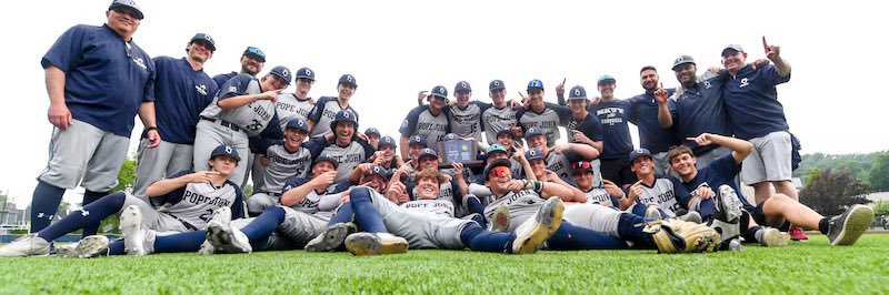 Pope John Baseball banner