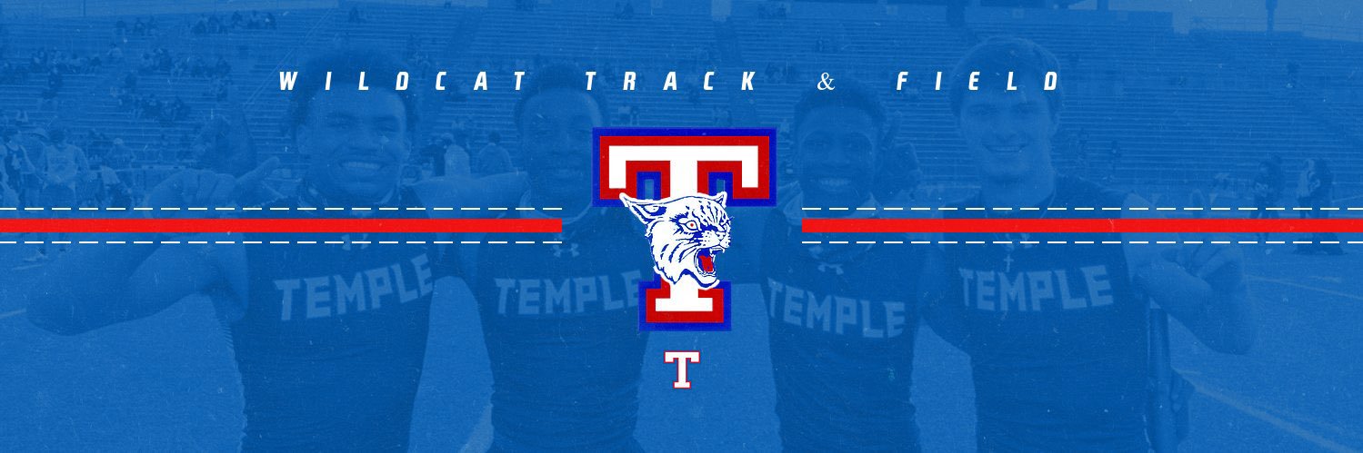 Temple Wildcat Track and Field banner