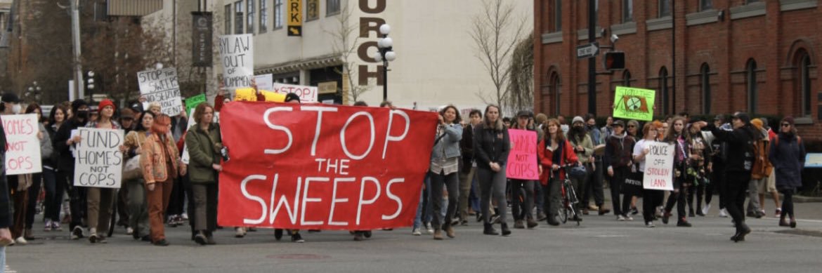 The Back Pack Project Victoria BC banner