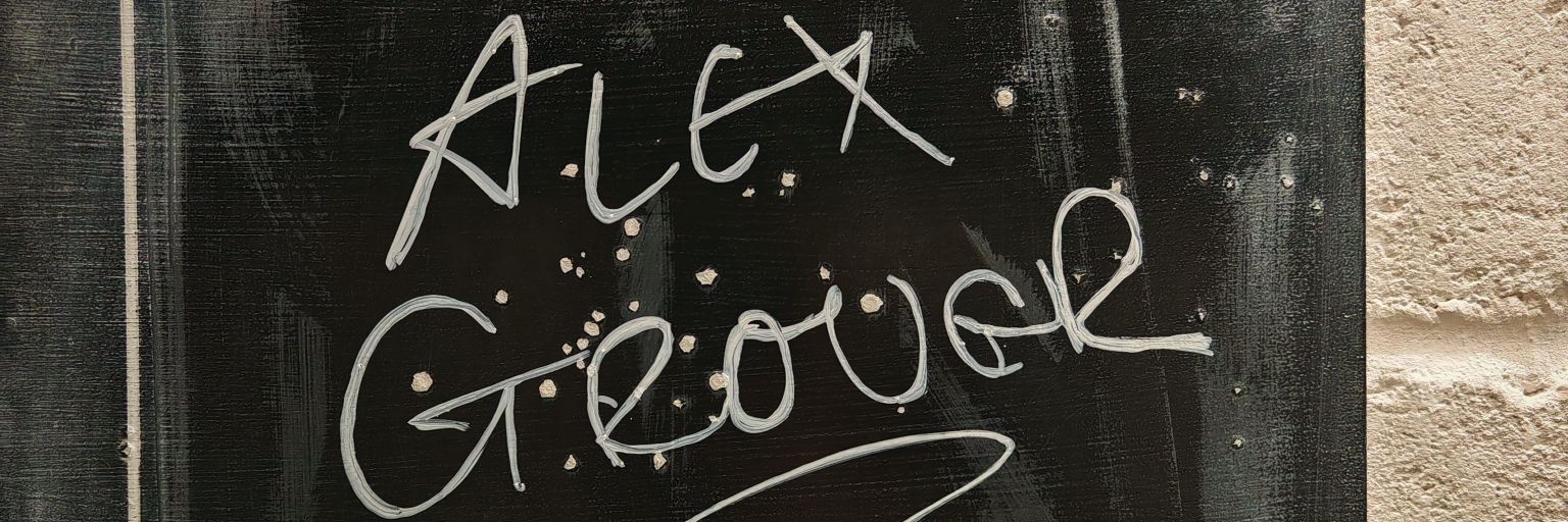 Alex Grover banner
