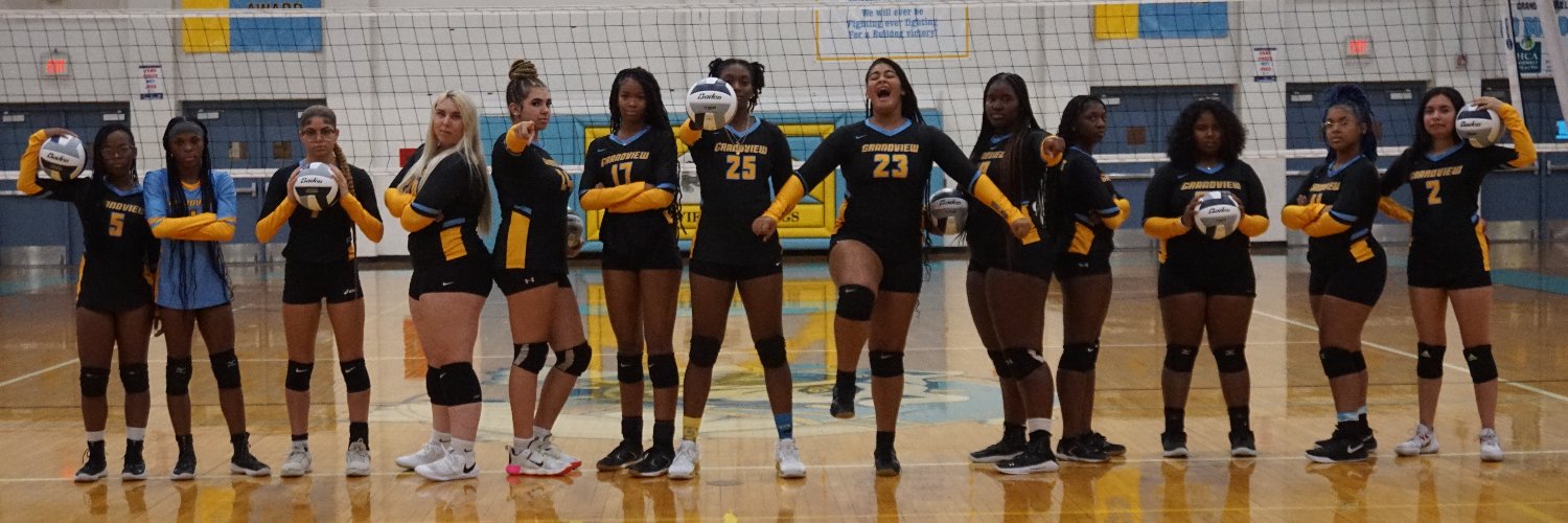 Grandview Volleyball banner