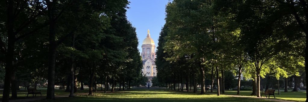 Notre Dame Landscape banner