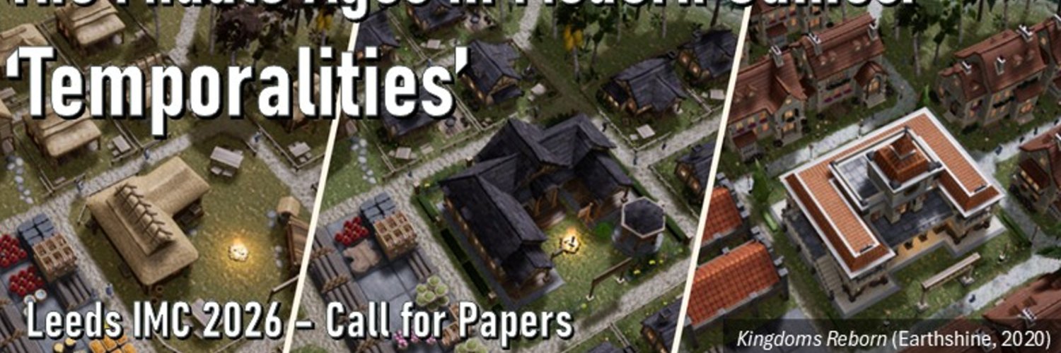 The Middle Ages in Modern Games banner