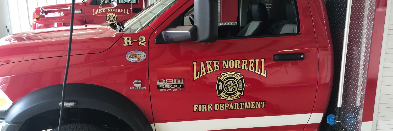 Lake Norrell Area Fire Protection District banner