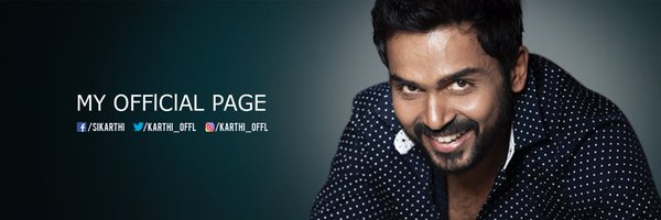 Actor Karthi 💙 Profile Banner