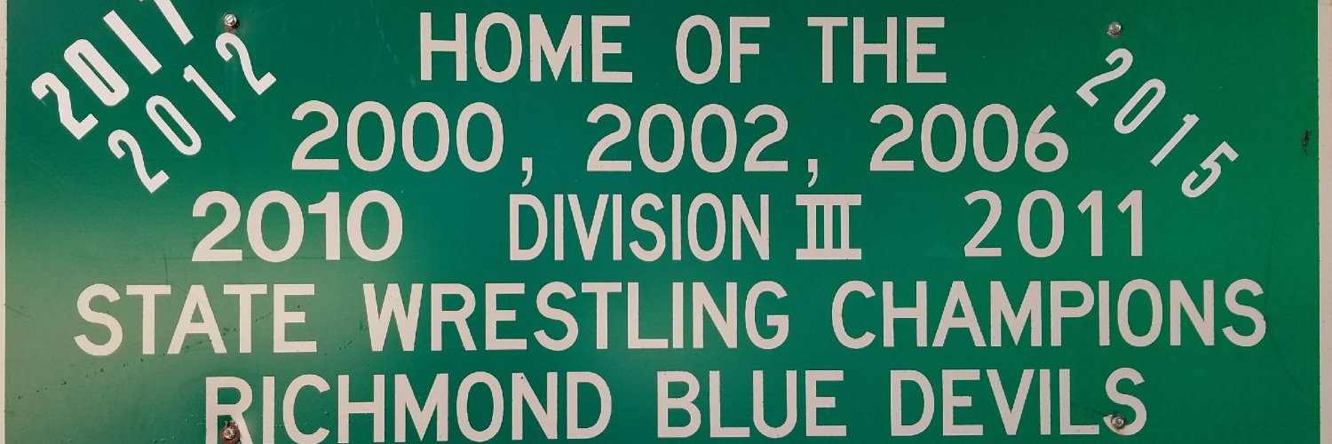 Richmond Wrestling banner
