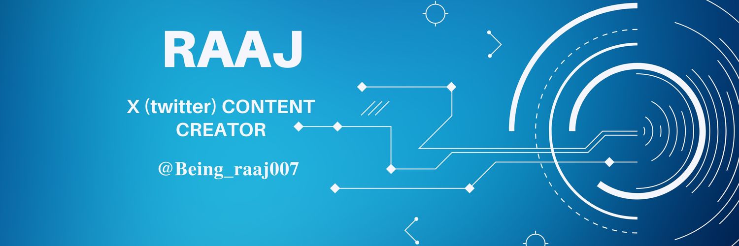 RAAJ 🎭 banner