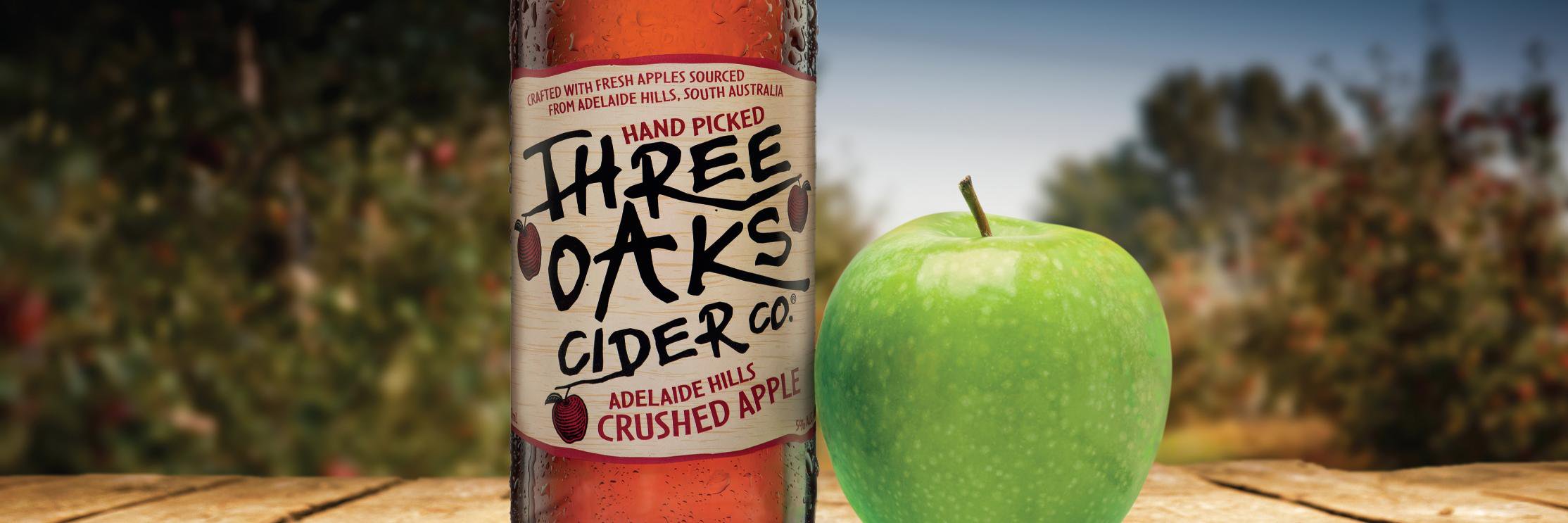 Three Oaks Cider banner