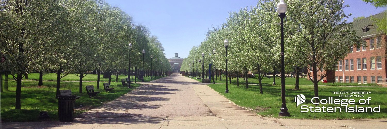 Research at the College of Staten Island banner