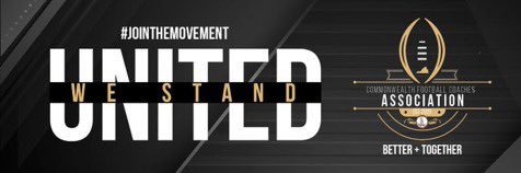 Commonwealth Football Coaches Association banner