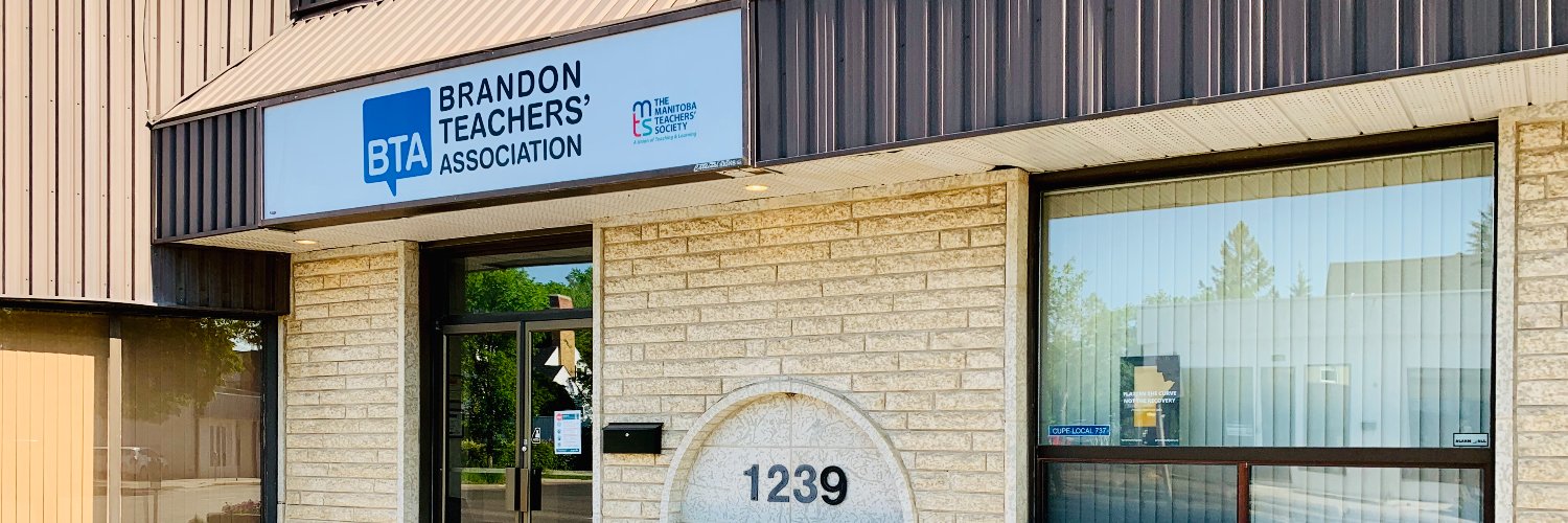 Brandon Teachers banner