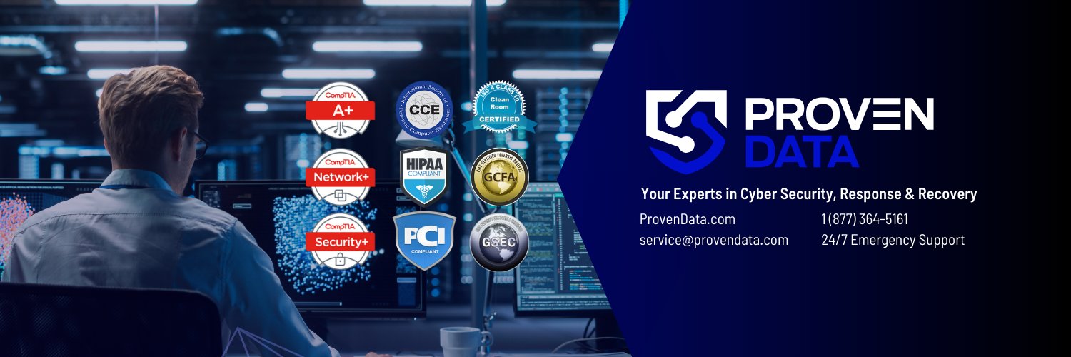 Proven Data banner