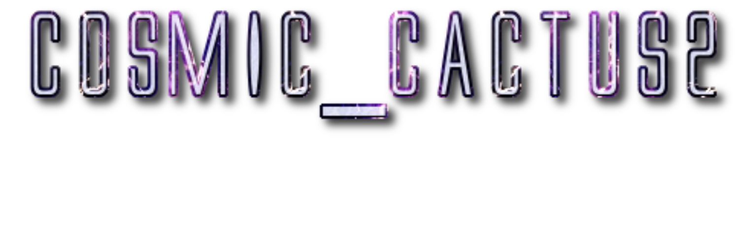 Cosmiccactus1's profile banner image