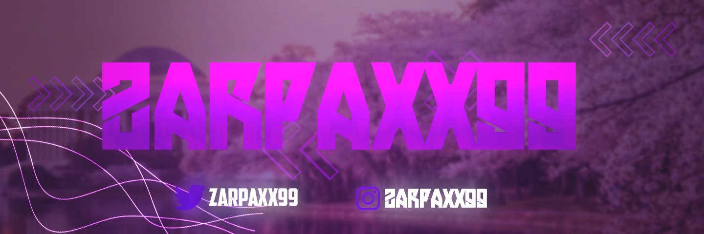 Zarpaxx's profile banner image