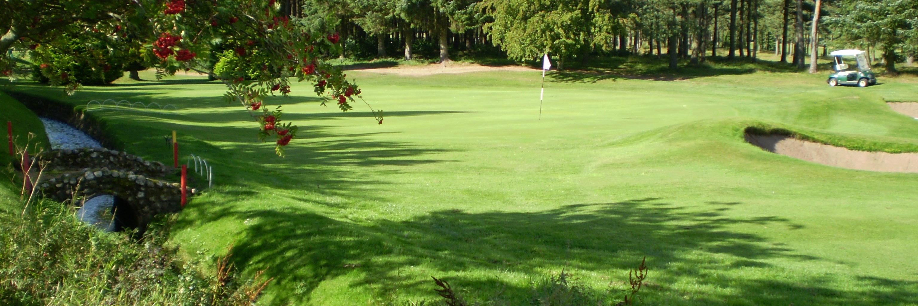 Forfar Golf Club banner