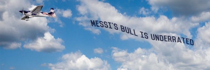 Messi's Bull🐂❤️💙 banner