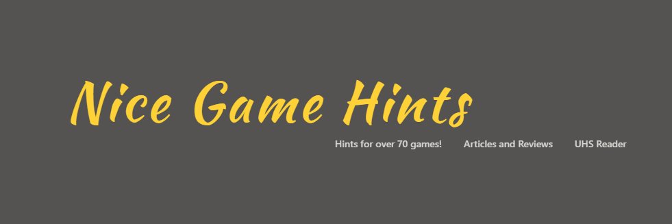 nicegamehints banner