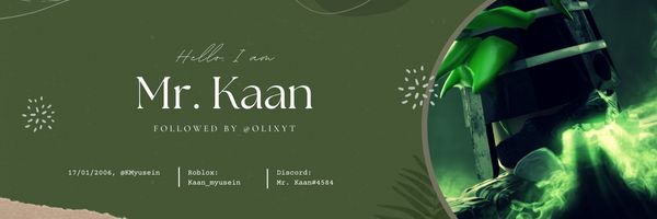 Mr. Kaan banner