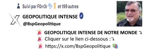 GEOPOLITIQUE INTENSE banner