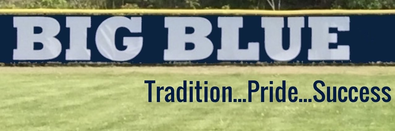 Big Blue Baseball banner