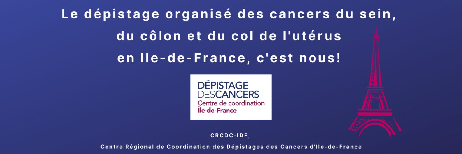 Dépistage des cancers en Ile-de-France banner