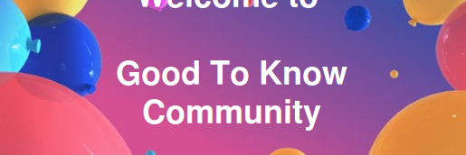 GoodToKnowCMTY's profile banner image