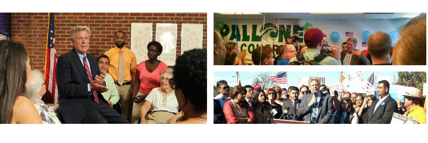 Frank Pallone, Jr. banner