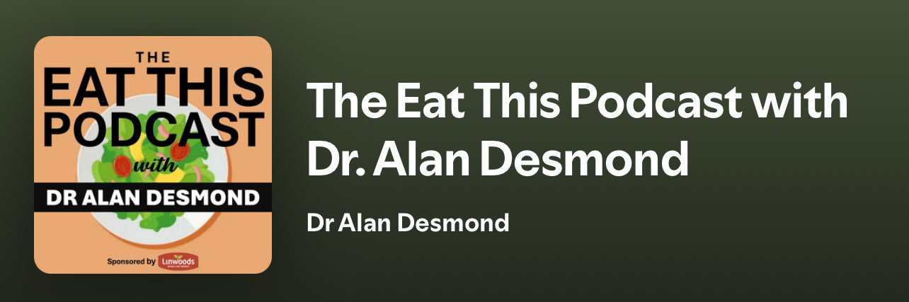 Dr Alan Desmond's banner