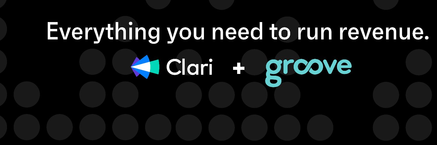 Groove, a Clari Company banner