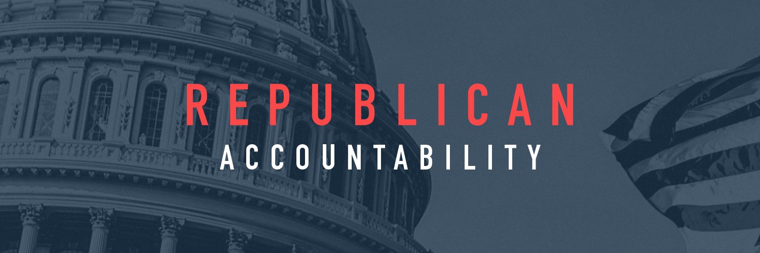 Republican Accountability's banner