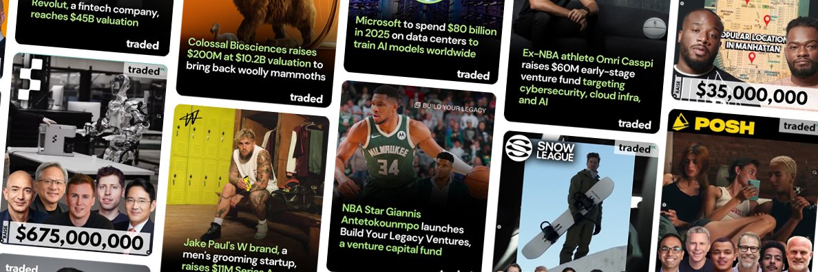 Traded: Venture Capital's banner