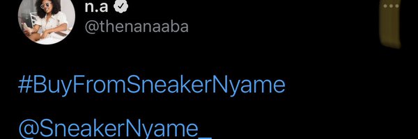 Dr Sneaker Nyame Profile Banner