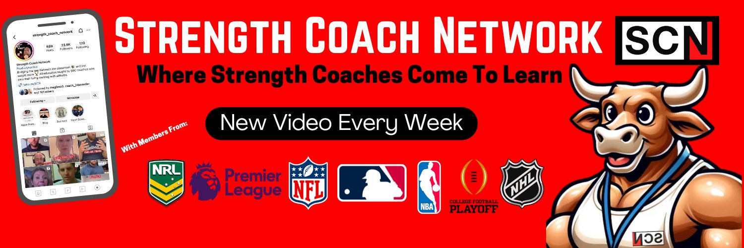 StrengthCoachNetwork Profile Banner