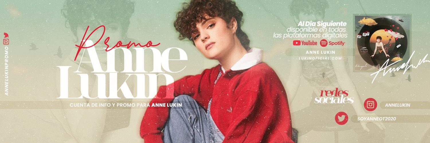 Anne Lukin Promo banner