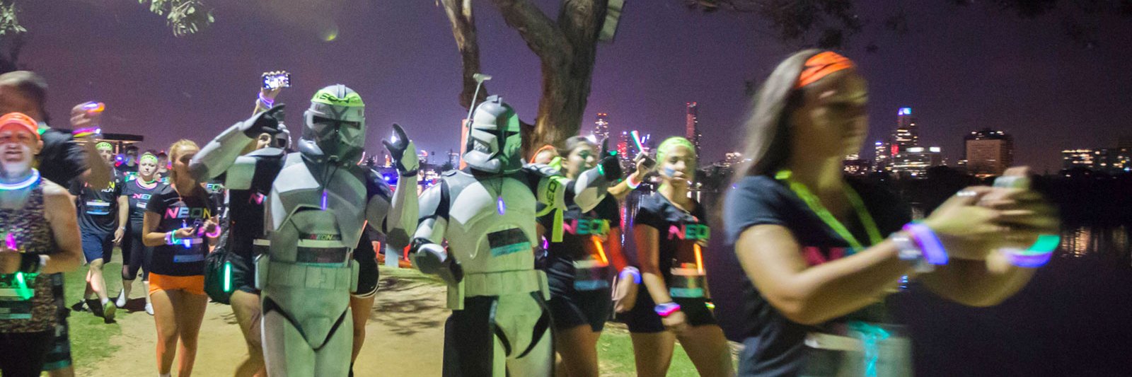 Neon Run Australia banner