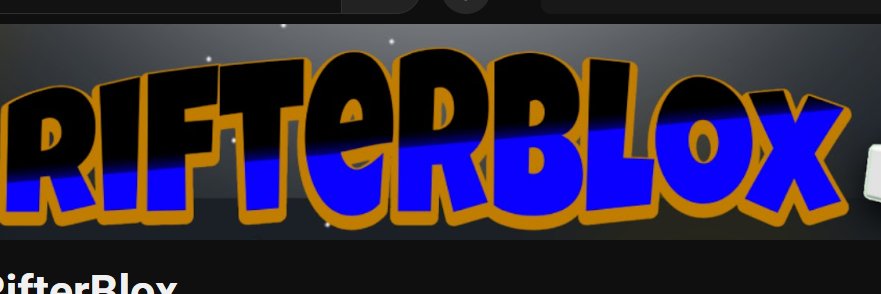 RifterBlox banner