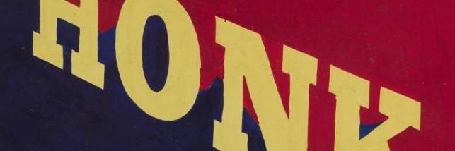 Ed Ruscha banner