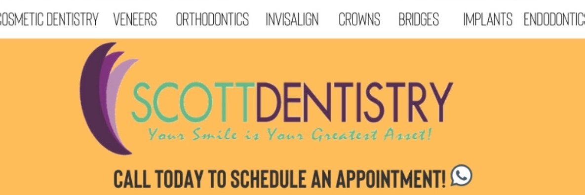 Scott Dentistry Indianapolis banner