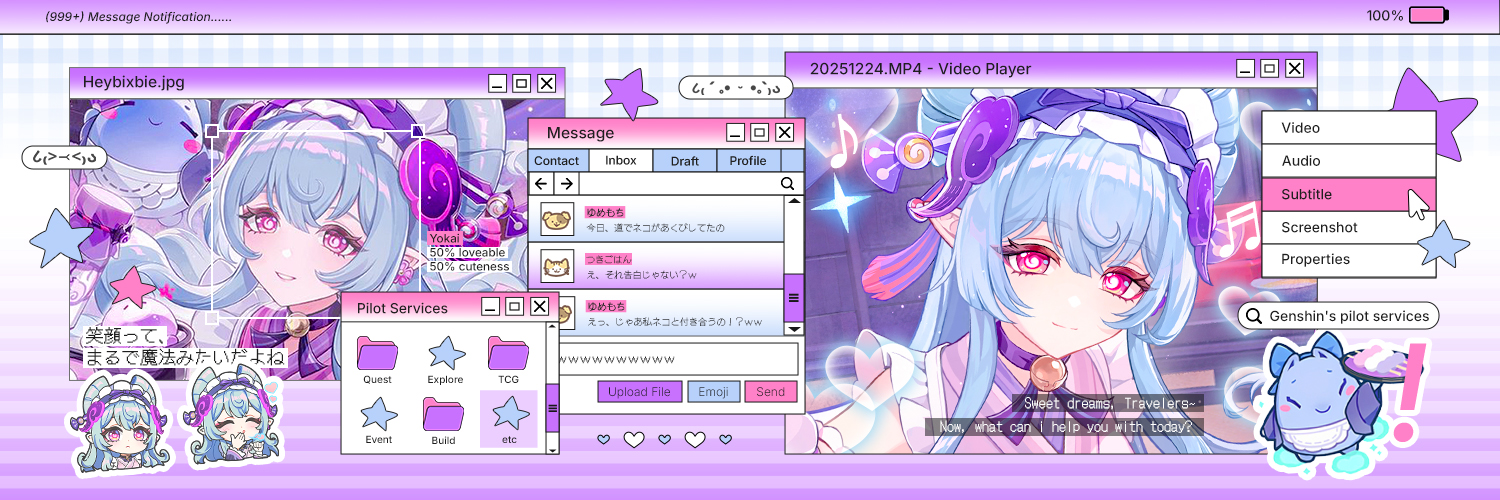 Bixbie 🌸 Joki Genshin sung ke Wa or Tele banner