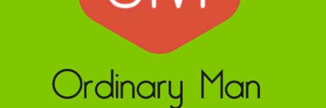 Ordinary Man banner
