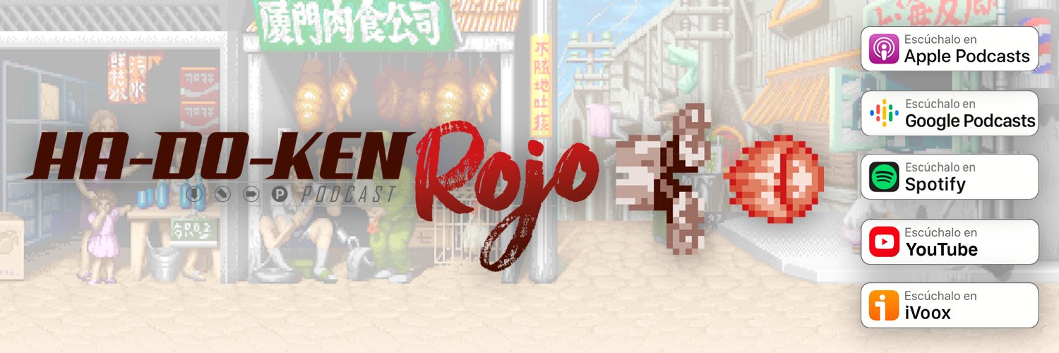 Hadoken Rojo #Podcast banner