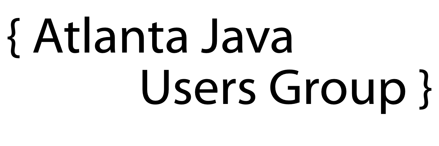 Atlanta Java Users Group banner