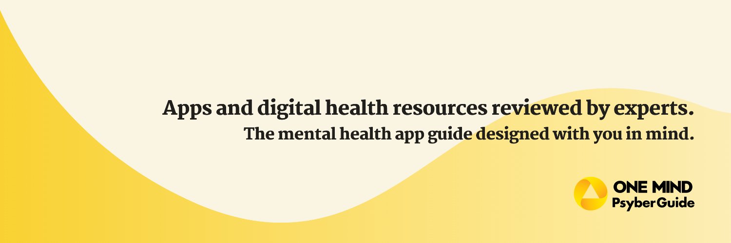 One Mind PsyberGuide banner