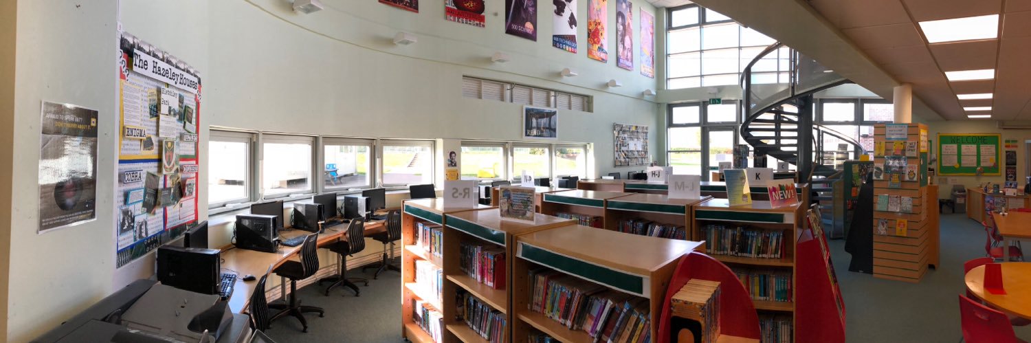 Hazeley Library banner