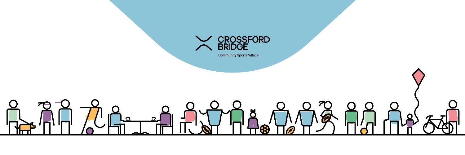 Crossford Bridge Community Sports Village banner